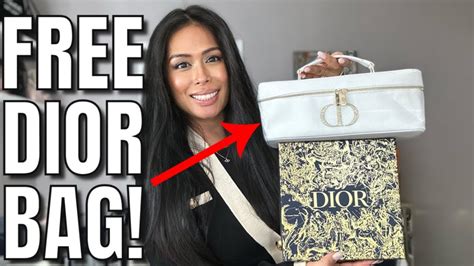 dior gift bag makeup|dior free makeup pouch code.